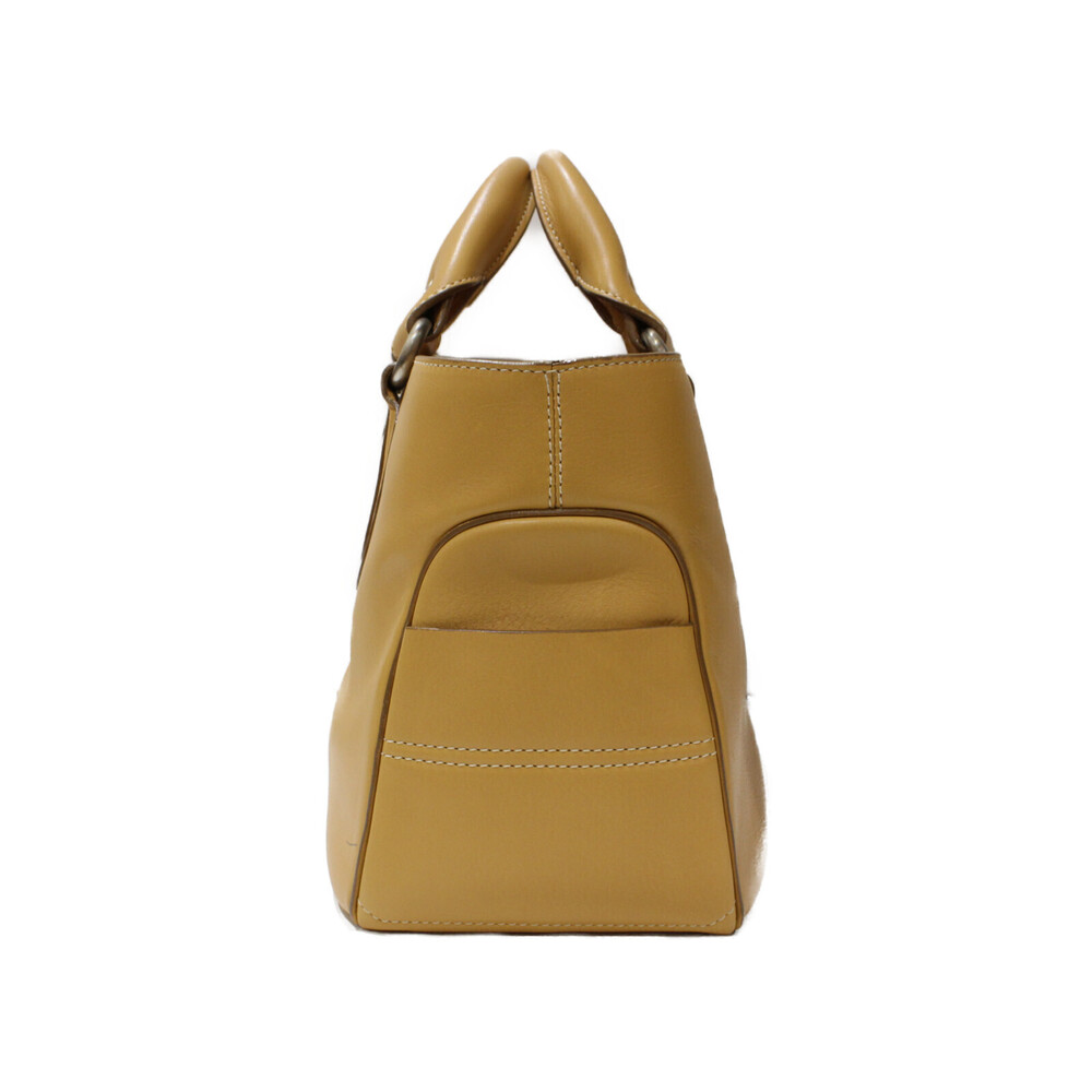 CELINE Boogie Bag Yellow Leather Handbag - Picture 2 of 7